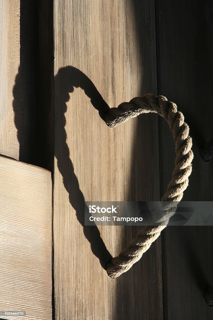 Herzform mit Schatten - Lizenzfrei Abstrakt Stock-Foto