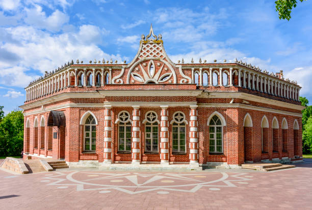 istock Second Cavalry Corps building in Tsaritsyno park, Moscow, Russia 1404661927