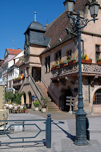 Molsheim City Square stock photo
