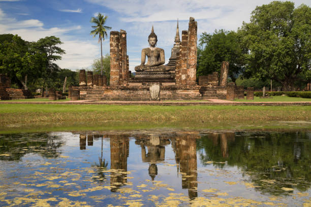 istock Phra Ubosot at Wat Mahathat in Sukhothai 1404666697