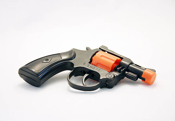Toy gun stock photo