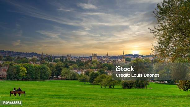 The Skyline Of Oxford Uk Stock Photo - Download Image Now - Oxford - England, Oxford University, Urban Skyline