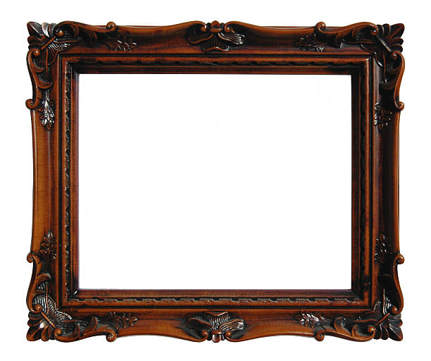 istock Antique Wood Picture Frame 140467054