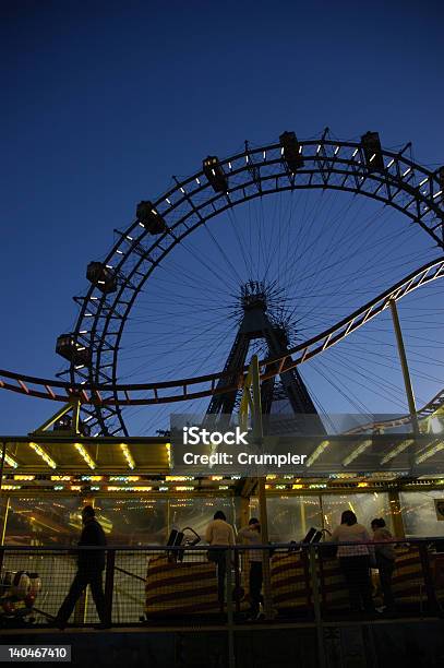 Foto de Pôrdosol No Parque Prater Viena e mais fotos de stock de Azul - Azul, Azul Real, Céu - Fenômeno natural