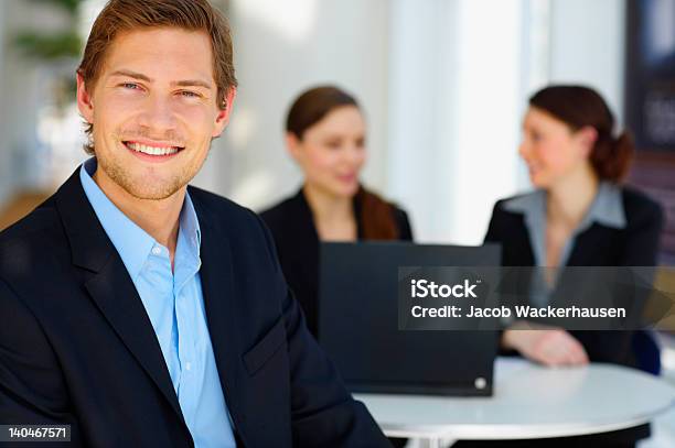 Businessman Smiling Stock Photo - Download Image Now - Adult, Adults Only, Attitude