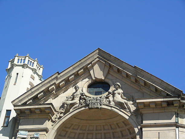 istock roofs of old Riga 140467579