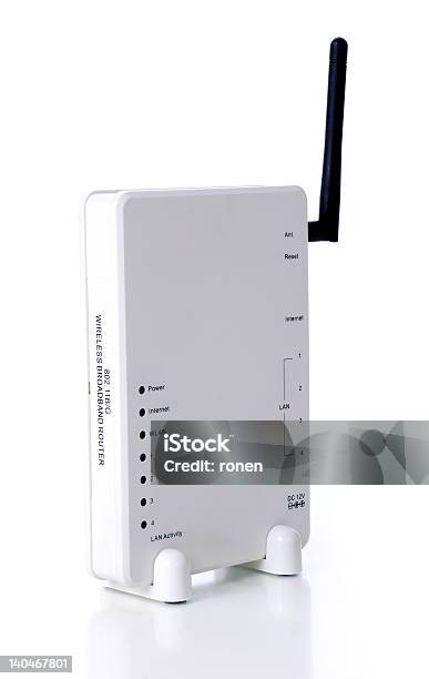 Wireless Router Stock Photo - Download Image Now - Cut Out, Router, Accessibility