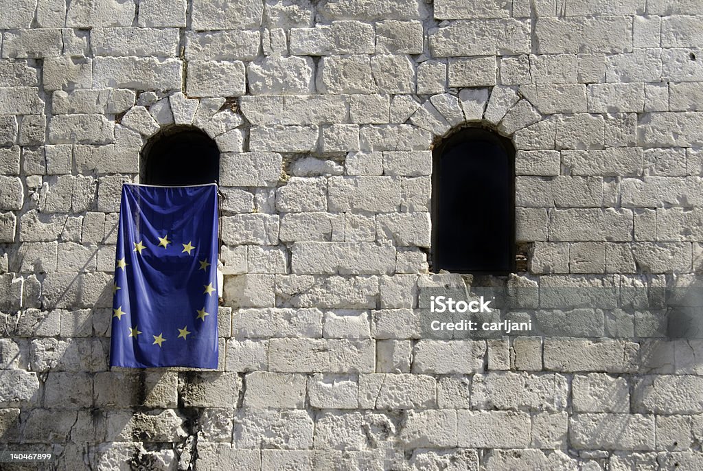 Флаг Европейского союза - Стоковые фото Без людей роялти-фри