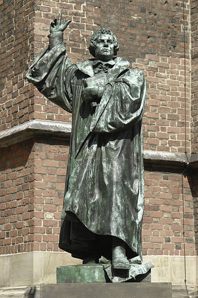 istock Martin Luther statue in Hanover, Germany 140467940