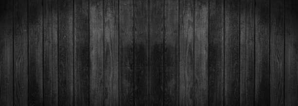 istock old black grey rustic dark wooden texture - wood background panorama long banner