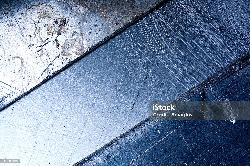 metal background with elements of design metal background with design elements, layers of steel plates with studio light. Aluminum Stock Photo