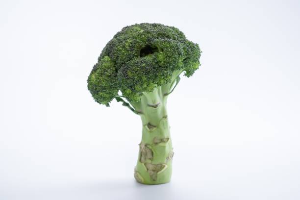 istock Broccoli green white healthy diet. snack isolated 1404681420