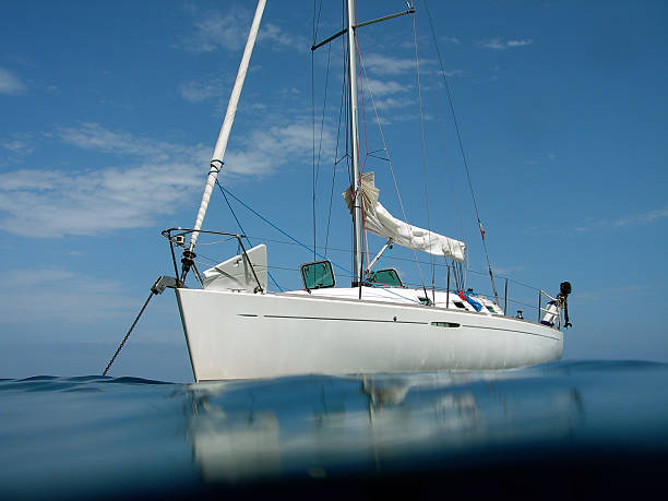 istock little boat anchorage from the water 140468631