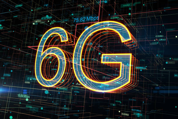 istock 6G network concept, high speed mobile internet and new generation networks with digital glowing symbols and speed indicators on abstract technological background. 3D rendering 1404688236