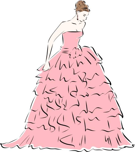 20+ Wedding Dress Fitting Room Stock Illustrations, Royalty-Free Vector ...