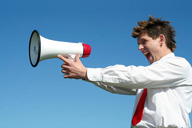 istock Businessman with Megaphone 140469147