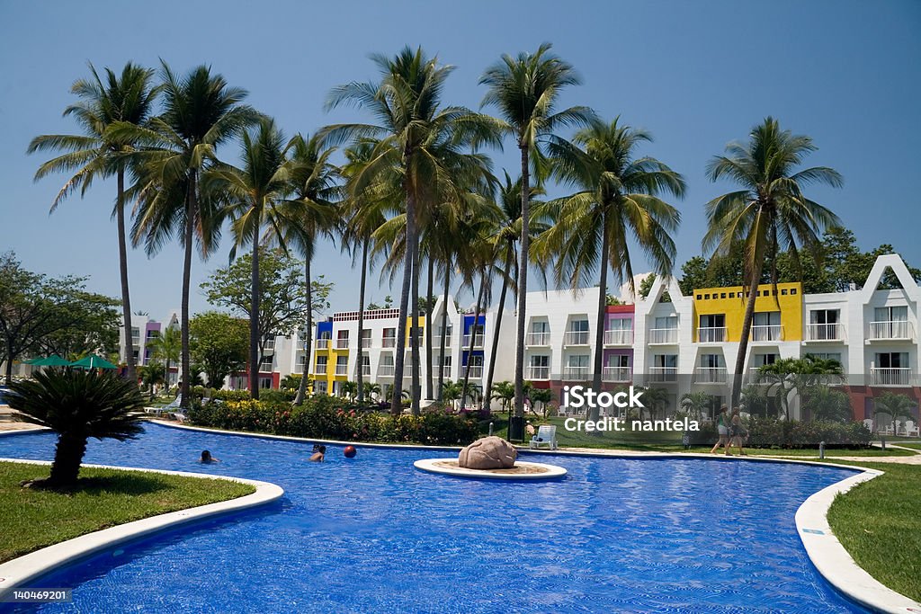 Resort Tropical - Foto de stock de América Central royalty-free