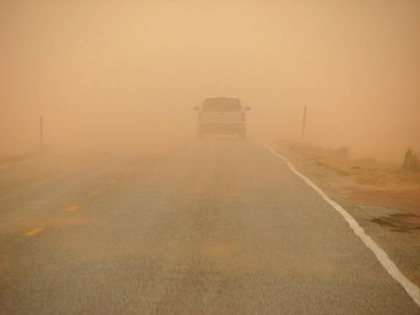 모래 폭풍 추진력있는 - sandstorm 뉴스 사진 이미지