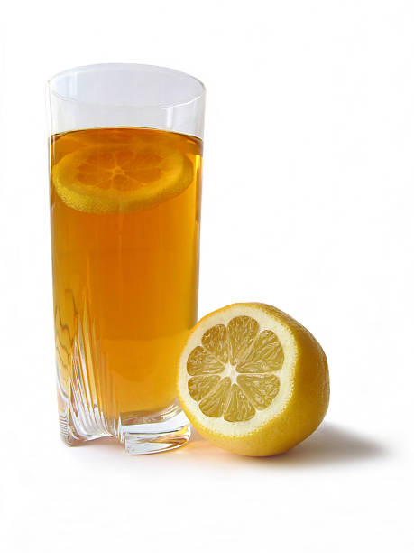 Lemon tea. stock photo