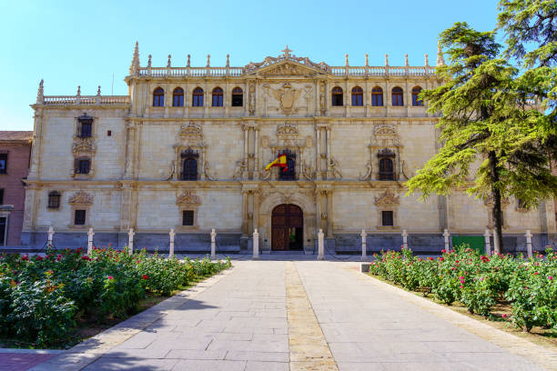 University of the old city of Alcala de Henares, a world heritage site. University of the old city of Alcala de Henares, a world heritage site alcala de henares stock pictures, royalty-free photos & images