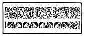 istock Floral pattern for book inlet art nouveau illustration 1898 1404697401