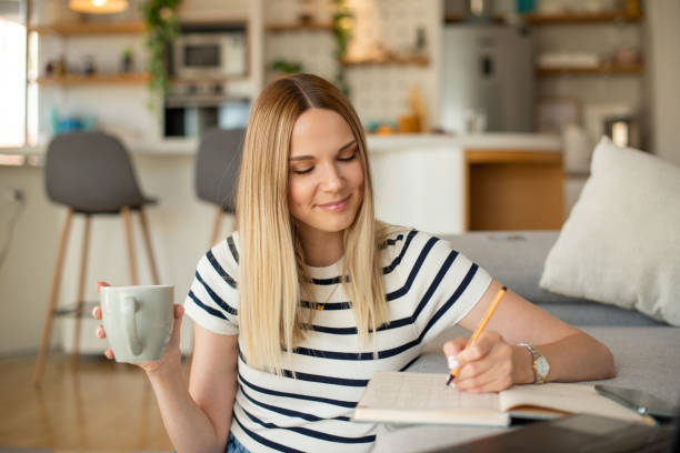 istock Woman working from home 1404701651