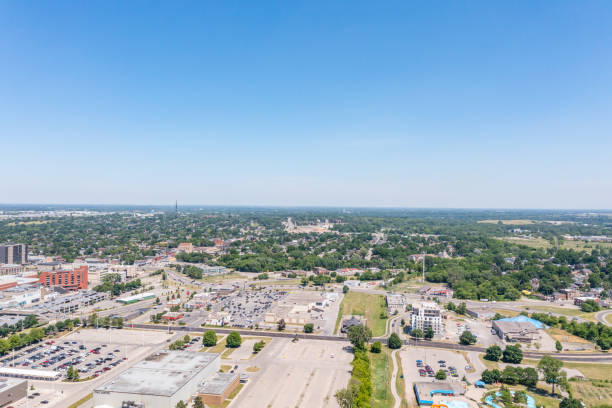 istock Aerial Cityscape, Brantford, Canada 1404707947