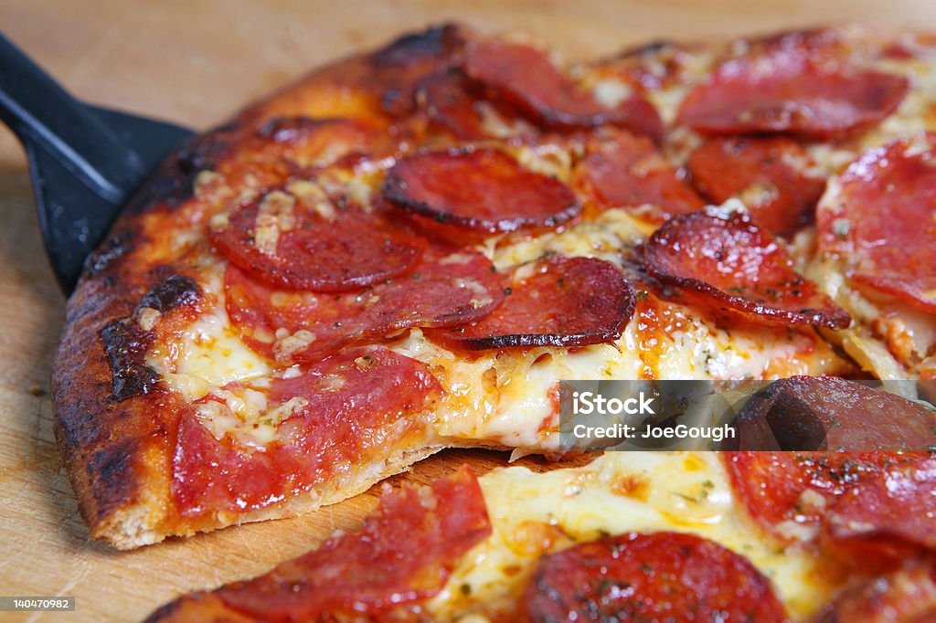 Fetta di Pizza - Foto stock royalty-free di Alimentazione non salutare