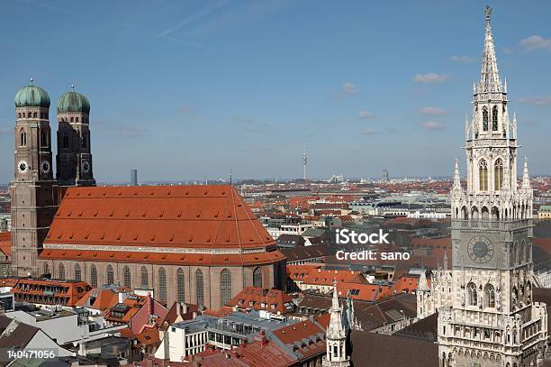Foto de Centro Da Cidade De Munique e mais fotos de stock de Alemanha - Alemanha, Baviera, Capitais internacionais