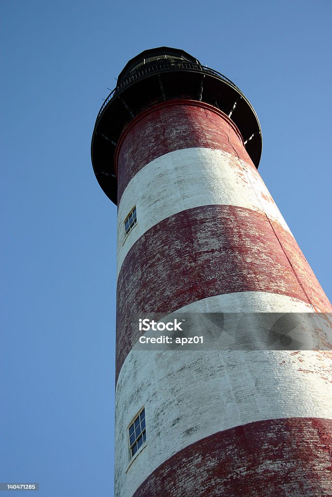 Faro en el verano de Assateague - Foto de stock de Bahía de Chesapeake libre de derechos