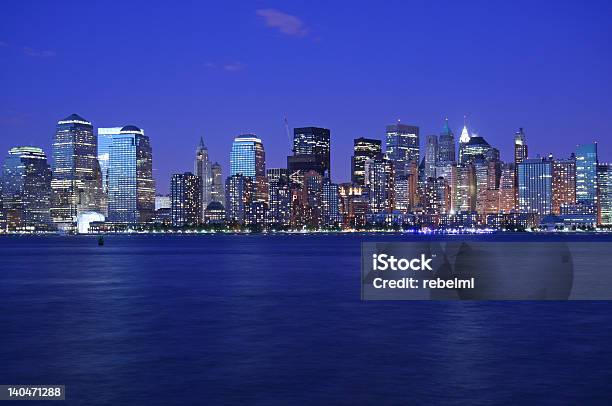 Na Panoramę Nowego Jorku Zaledwie Po Zachód Słońca - zdjęcia stockowe i więcej obrazów Architektura