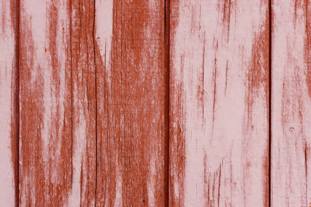 istock Wooden background painted red 1404712936