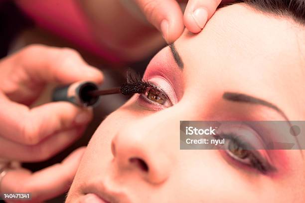 Trucco Per Gli Occhi - Fotografie stock e altre immagini di 20-24 anni - 20-24 anni, Adulto, Beautiful Woman