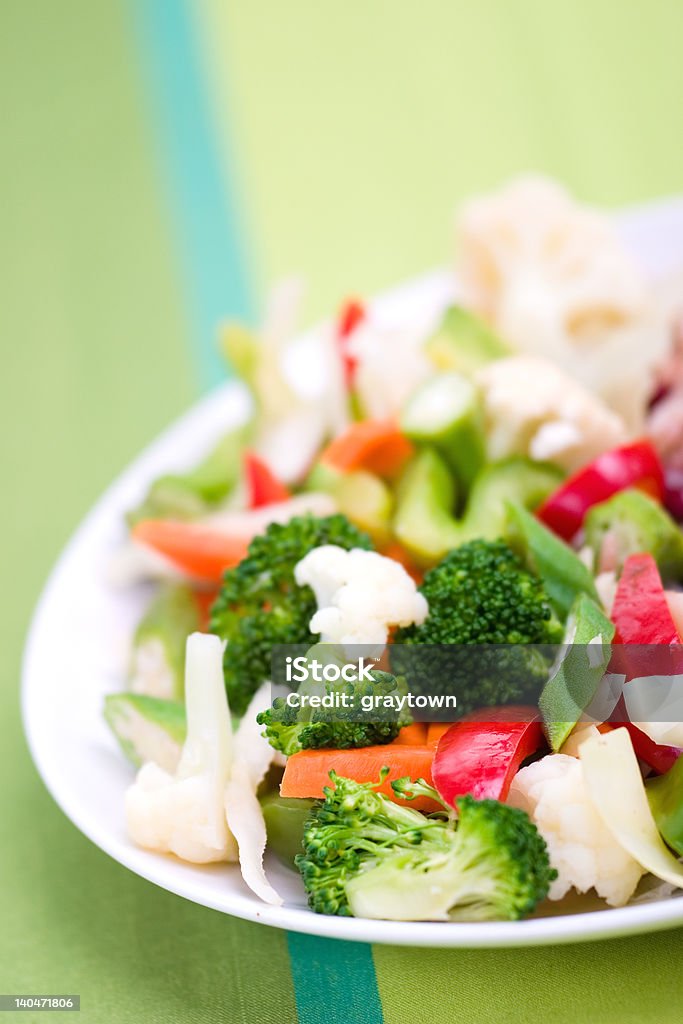 Gemüsesalat Salat - Lizenzfrei Blattgemüse Stock-Foto