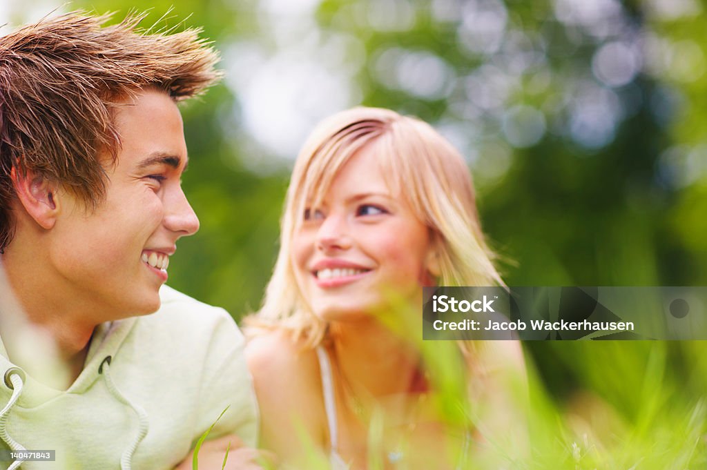 Close-up de um jovem Casal no Amor - Royalty-free 18-19 Anos Foto de stock