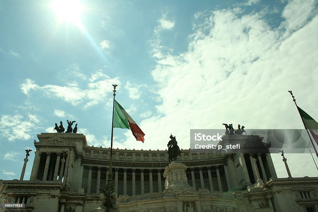 Vittoriano Памятник в Риме - Стоковые фото Алтарь отечества роялти-фри