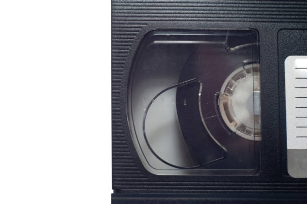 istock Old analog tape VHS cassette. Retro nostalgia. Vintage gone down in history. 1404723672