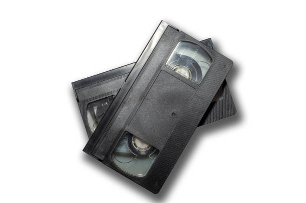 istock Old analog tape VHS cassette. Retro nostalgia. Vintage gone down in history. 1404723687