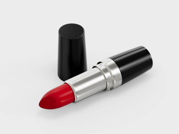 istock Close up of a lipstick on white background 3d illustration 1404726733