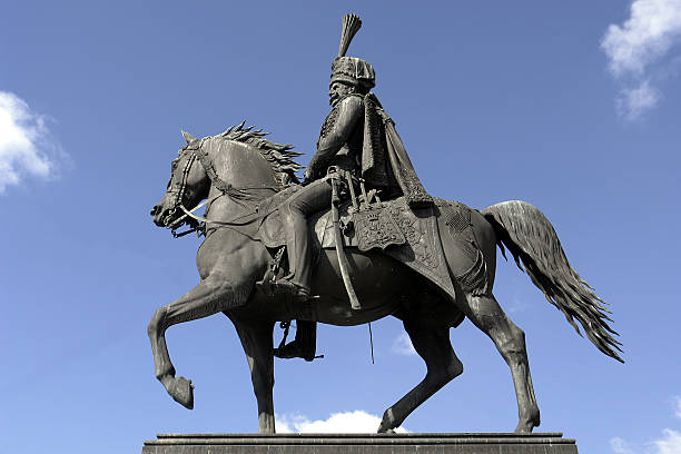 istock Equestrian statue of Ernst August I in Hanover, Germany 140472758