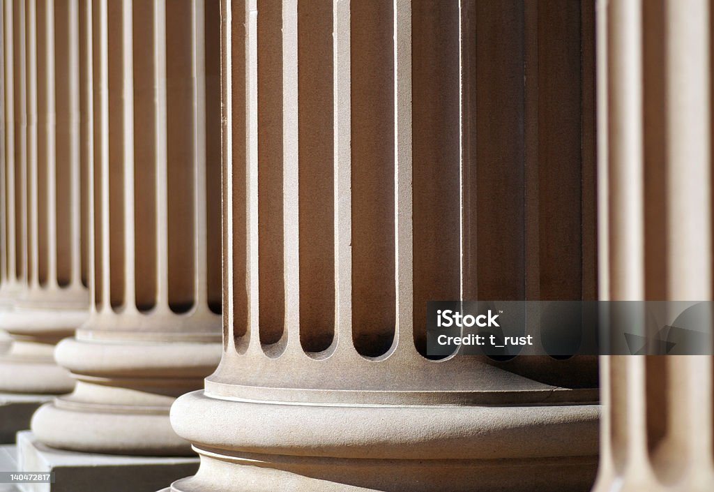 Clásica columnas de - Foto de stock de Biblioteca libre de derechos