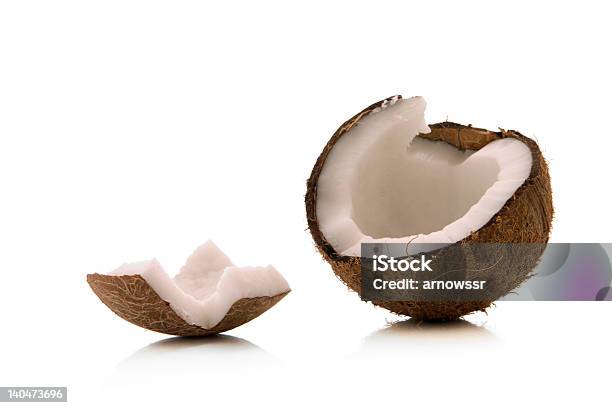 Coconut Stock Photo - Download Image Now - Coconut, Cut Out, Food