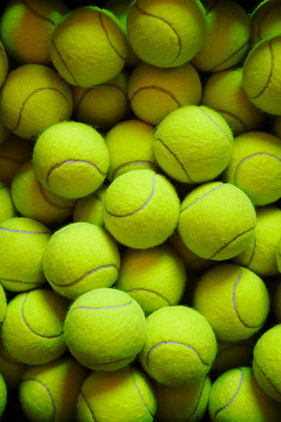 lot de balles de tennis - Photo