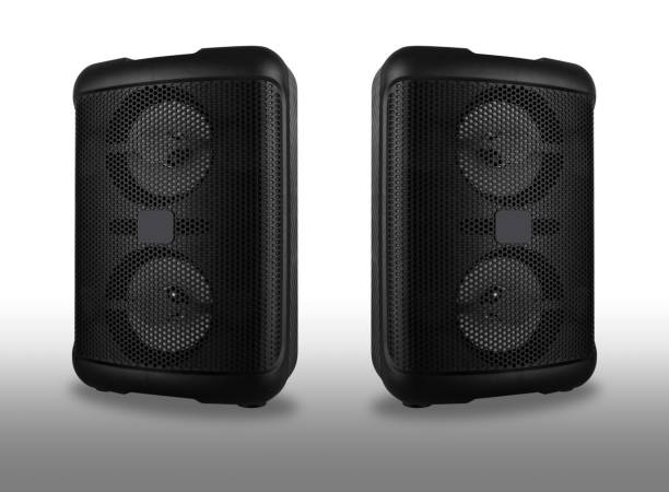 istock acoustic sound system, speakers, on a white background 1404738293