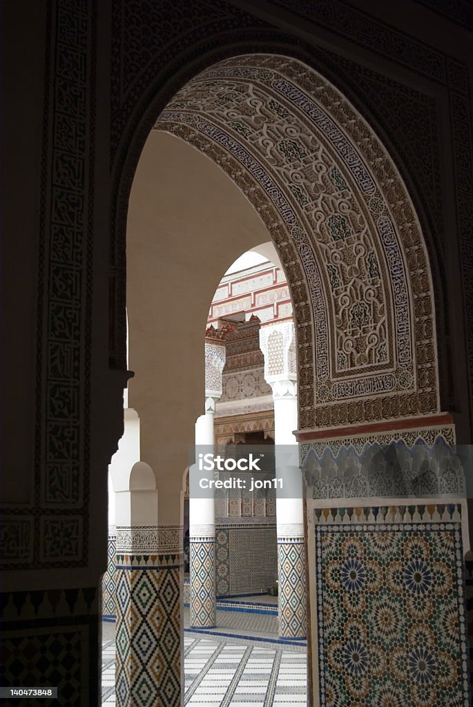 Porta, Marrakech - Foto stock royalty-free di Abilità