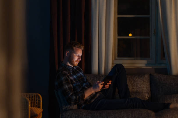 istock A Ginger Businessman Looking Serious While Spending His Leisure Time Online Using His Tablet 1404741235