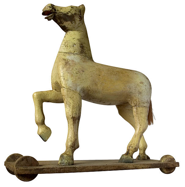 Cavallo di legno - foto stock