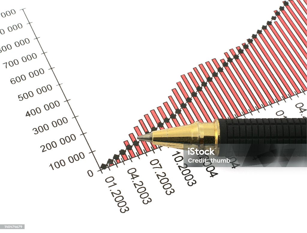 ペン先、ビジネスチャート#3 - アイデアのロイヤリティフリーストックフォト