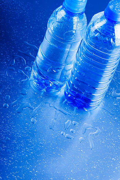 arctic mineral water stock photo