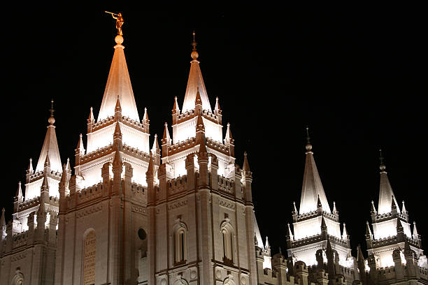 istock Salt Lake Temple, NE corner 140475224